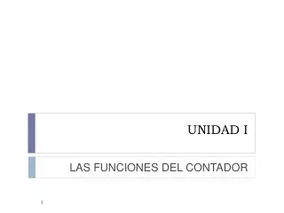 unidad i