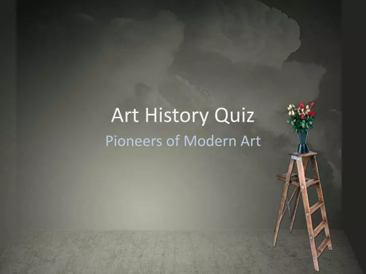 art history quiz