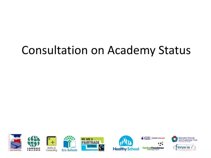 consultation on academy status