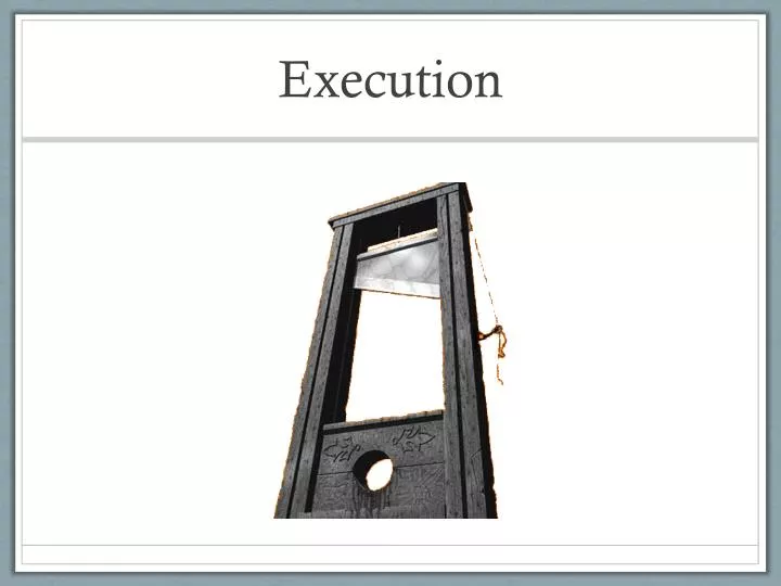 execution