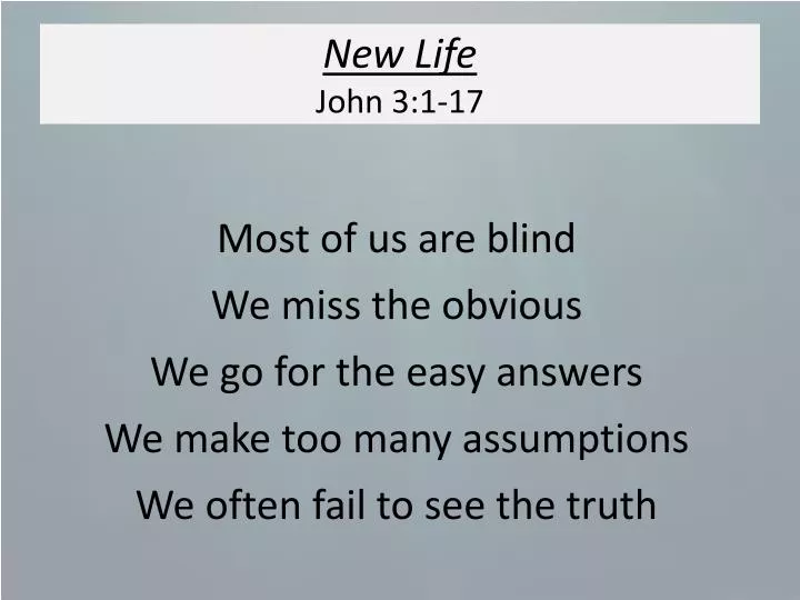 new life john 3 1 17