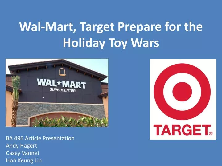 wal mart target prepare for the holiday toy wars