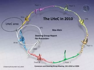 The LHeC in 2010
