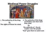 Medieval Power Struggles - slide 1