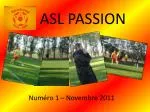 ASL PASSION - slide 1