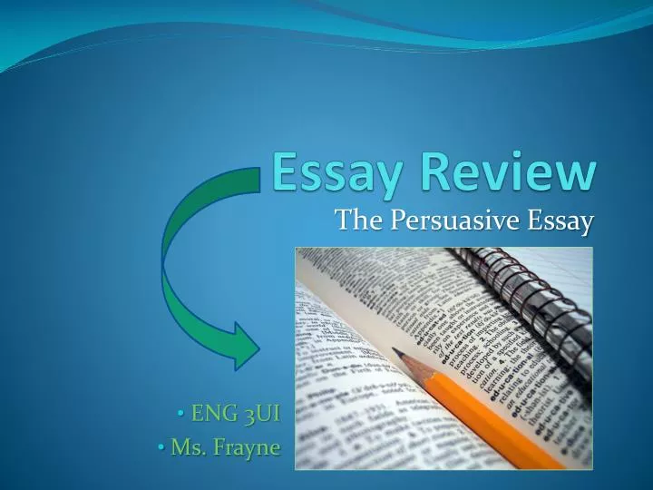 essay review
