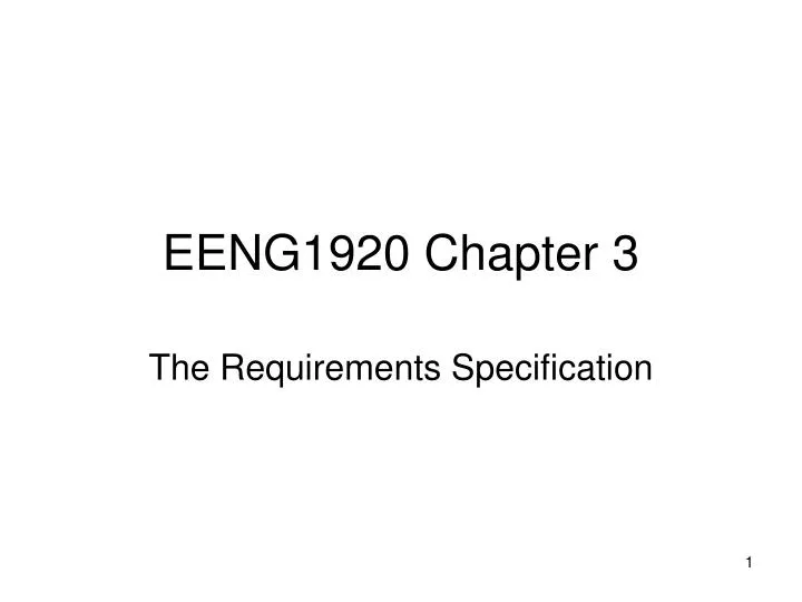 eeng1920 chapter 3