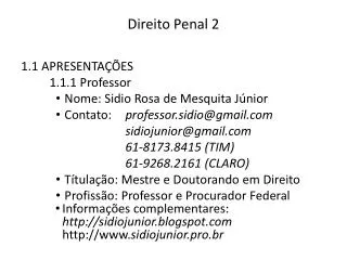 direito penal 2
