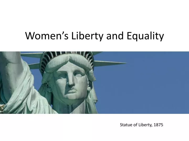 women s liberty and equality