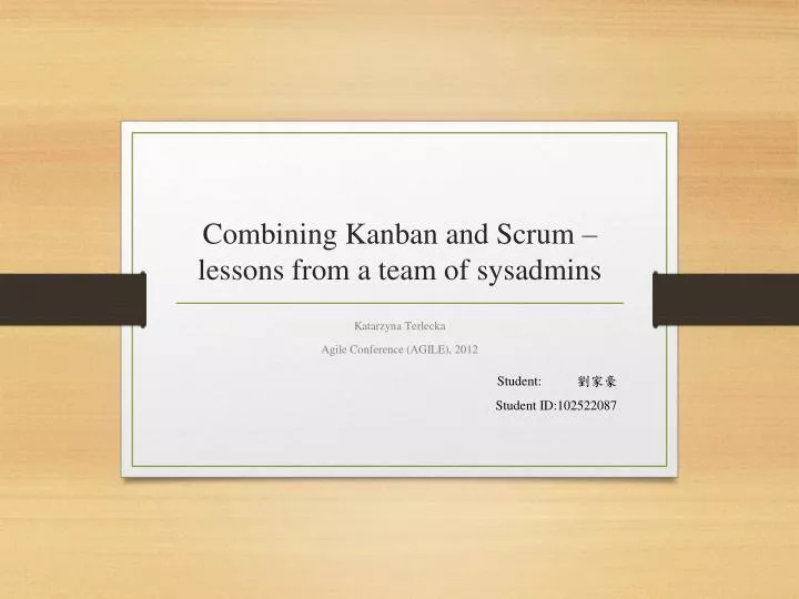 combining kanban and scrum lessons from a team of sysadmins