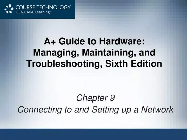 a guide to hardware managing maintaining and troubleshooting sixth edition