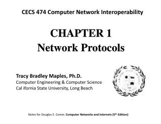 CHAPTE R 1 Network Protocols