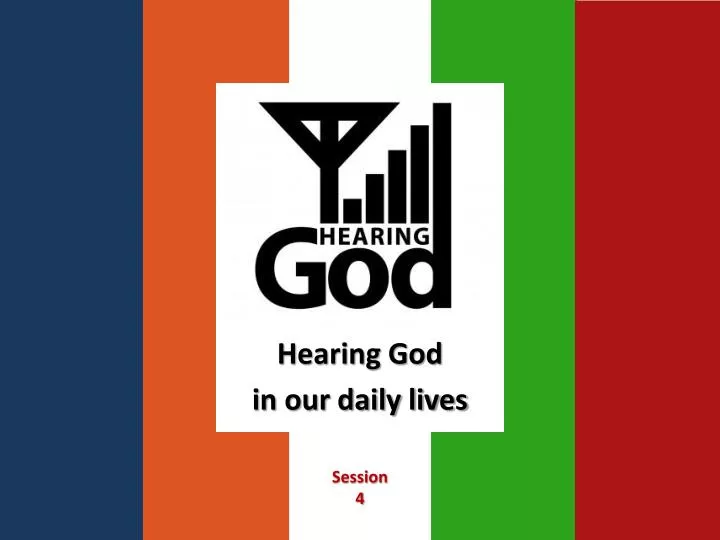 hearing god in our daily lives
