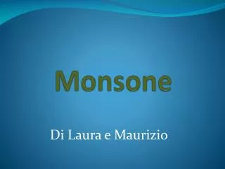 Monsone