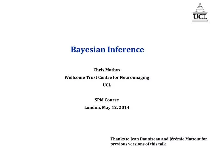 bayesian inference