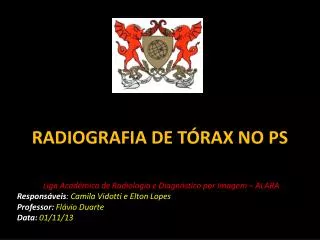 radiografia de t rax no ps