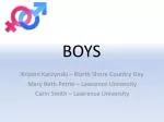 BOYS