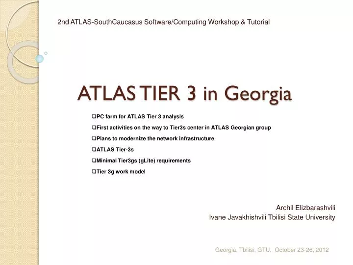 atlas tier 3 in georgia