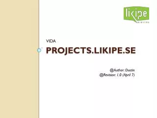 Projects.likipe.se