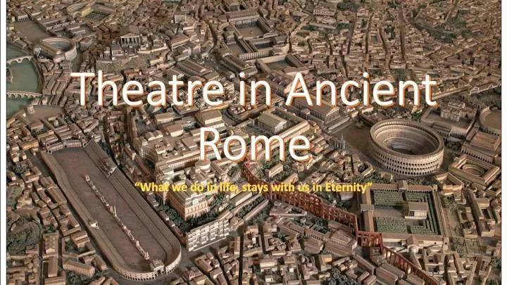 theatre in ancient rome