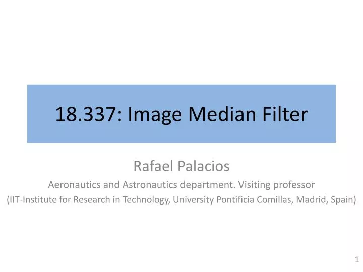 18 337 image median filter