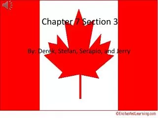 Chapter 7 Section 3