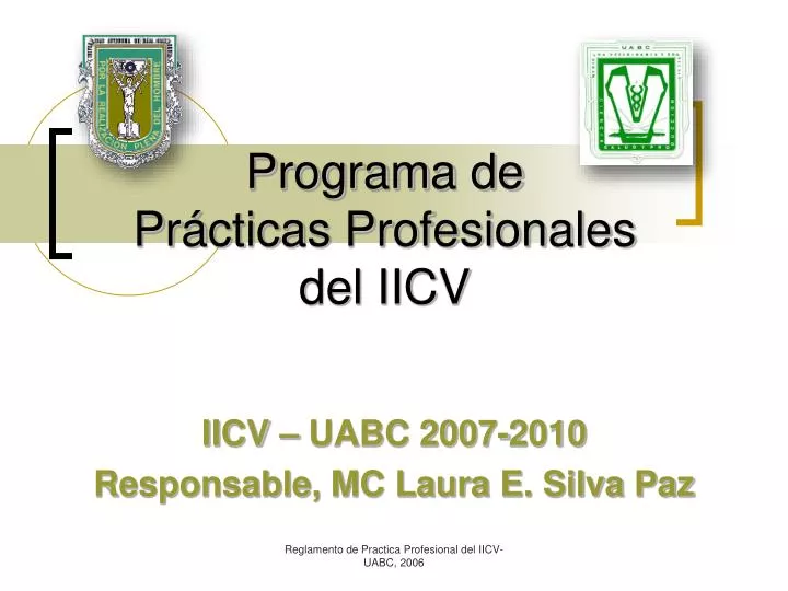 programa de pr cticas profesionales del iicv