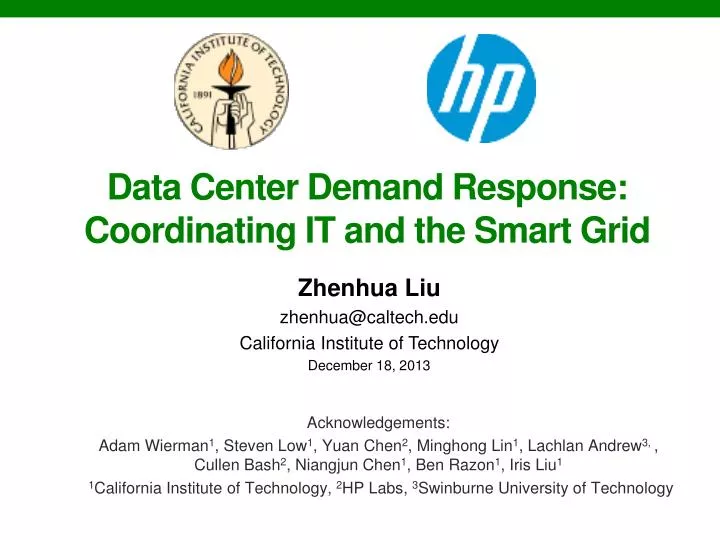data center demand response coordinating it and the smart grid