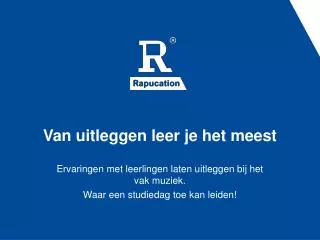 van uitleggen leer je het meest