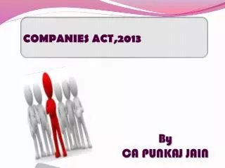 COMPANIES ACT,2013