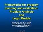 PPT - Using Logic Models for Program Planning and Evaluation PowerPoint ...
