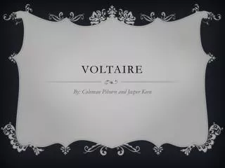 Voltaire