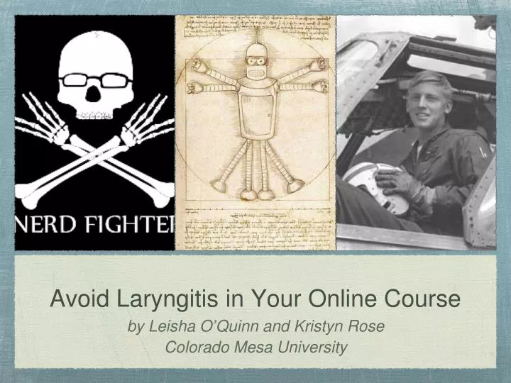 avoid laryngitis in your online course