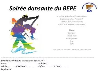 soir e dansante du bepe