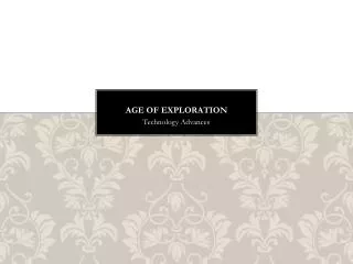 Age of Exploration