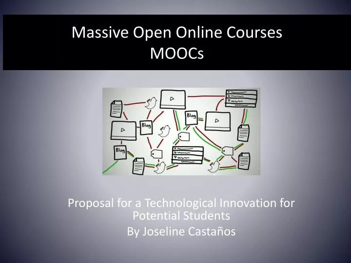 proposal for a technological innovation for potential students by joseline casta os
