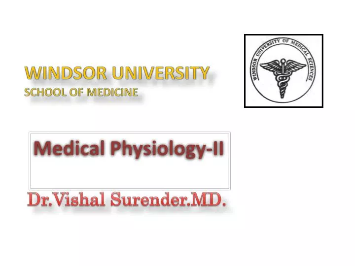 windsor university school of medicine