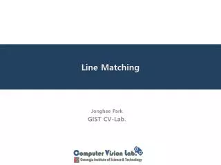 Line Matching