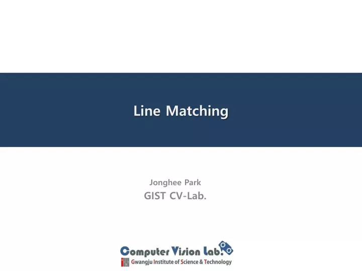 line matching