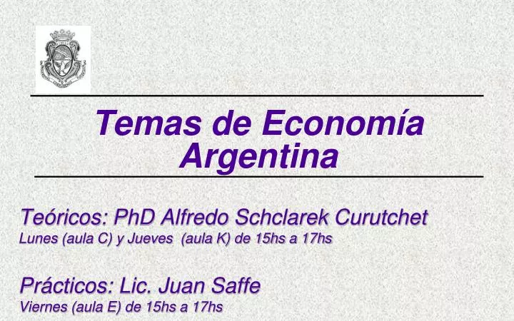 temas de econom a argentina