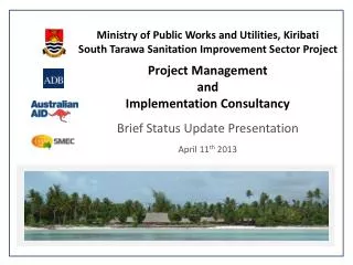 Ministry of Public Works and Utilities, Kiribati