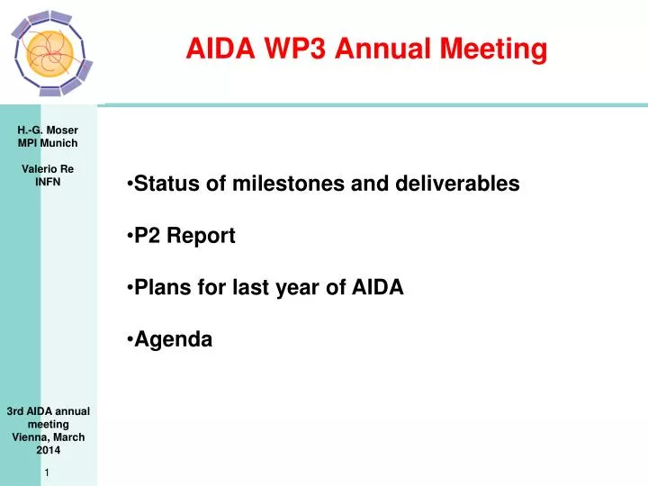 aida wp3 annual meeting