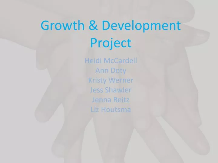 growth development project