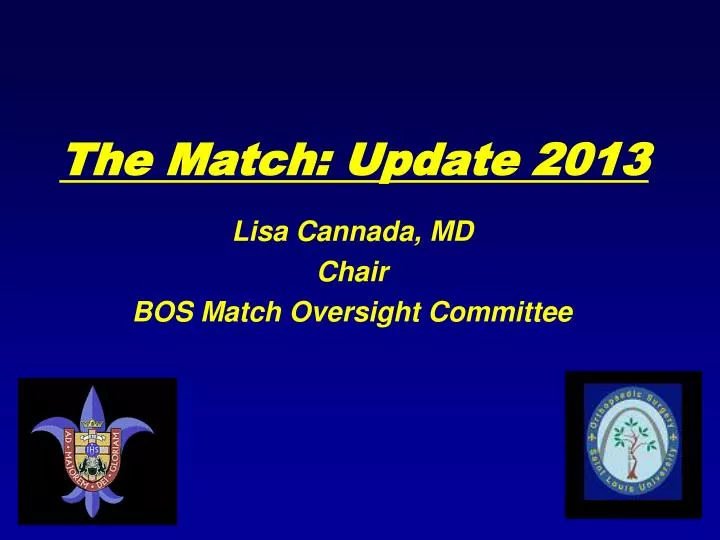 the match update 2013