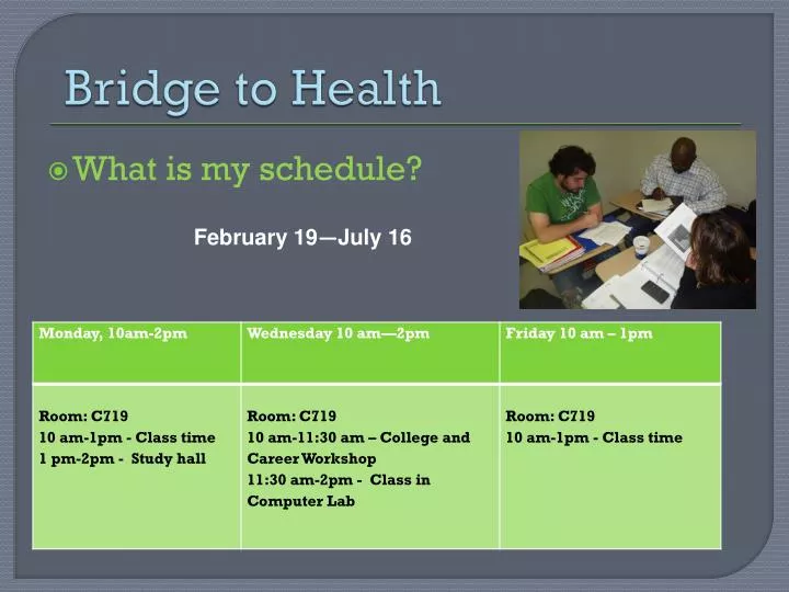 bridge to health