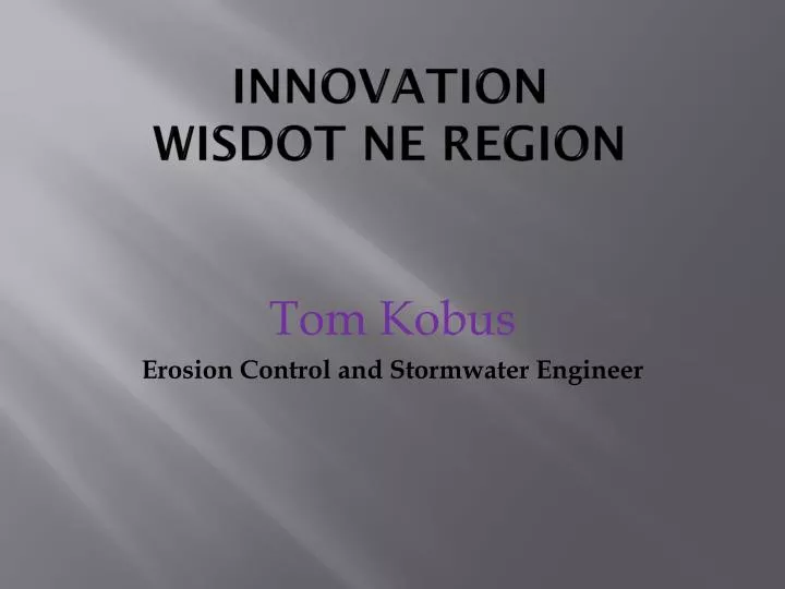 innovation wisdot ne region