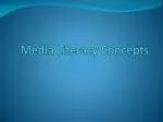 Media Literacy Concepts - slide 1