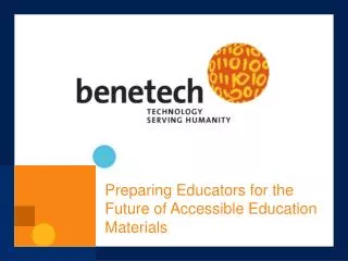 Preparing Educators for the Future of Accessible Education Materials