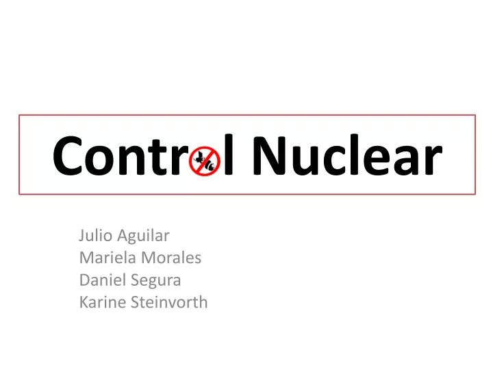 control nuclear