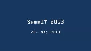 summit 2013